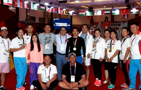 Азийн наадамд Монгол Улс есдүгээр байрт бичигдэж байна