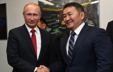 Владимир Путин, Халтмаагийн Баттулга нар уулзана