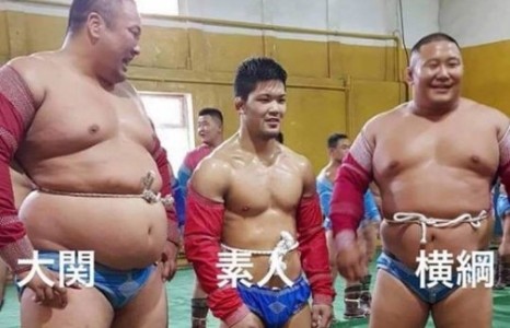 Шохей Оно аварга Үндэсний бөхийн бэлтгэл хийжээ