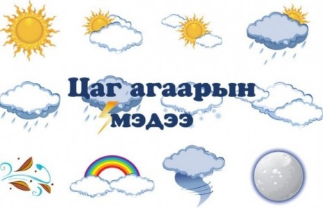Цаг агаарын урьдчилсан мэдээ