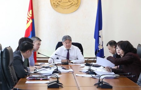 ЦАГААТГАХ АЖЛЫГ УДИРДАН ЗОХИОН БАЙГУУЛАХ НИЙСЛЭЛИЙН САЛБАР КОМИСС ХУРАЛДЛАА