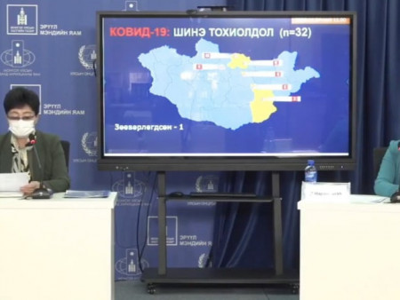 ШУУРХАЙ :  ЭМЯ /12.05/Улаанбаатарт 3, Сэлэнгэд 4, Дорноговьд 4 шинэ тохиолдол нэмэгдэж, дотоодын нийт халдвар 397-д хүрлээ