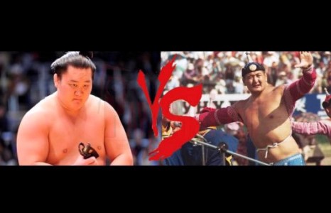 Үидэсний бөх vs. Сумо