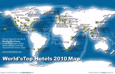 Дэлхийн шилдэг 100 зочид буудал 