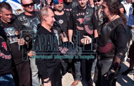 В.Путин Севастополийн байкеруудын лагерьт зочилжээ