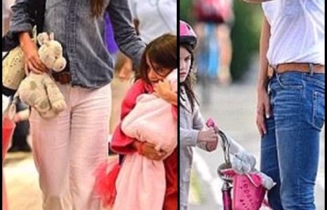 Кэти Холмс ганцхан гуталтай юу