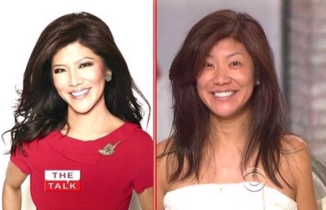 Америкийн телешоугийн хөтлөгчид нүүр амаа будаагүй байхдаа 