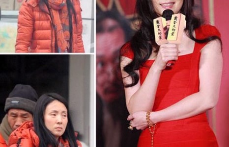 Хятадын жүжигчдийн будаггүй, будагтай төрх