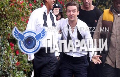 Жастин Тимберлэйк, Жей Зи нар папараццид өртөв