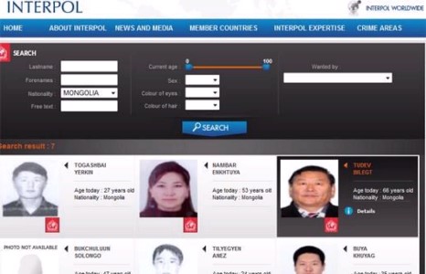 Монголын хоёр иргэнийг Интерполоор хайж эхэллээ