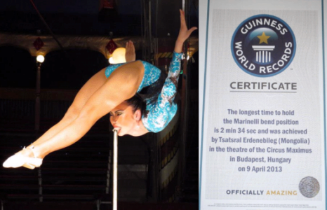 Э.Цацрал “Гиннесс”-ийн номд нэрээ мөнхөллөө