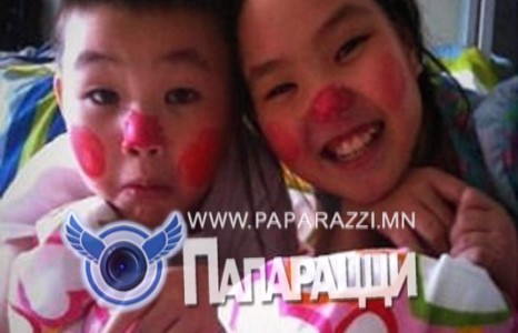 Их аварга Д.Дагвадоржийн хүү ,охин 2