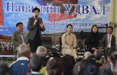 Засагт ханы хөх харчууд Н.Удвалыг дэмжих хөдөлгөөн байгуулав