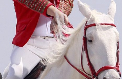 Цагаан морьтой Psy