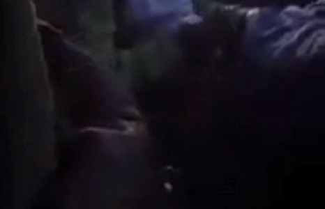 Баруун гартайгаа найзалсан залуу/Монгол/ 