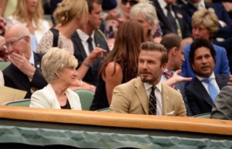 Дэвид Бекхэм ”Уимблдон”-нд саатлаа