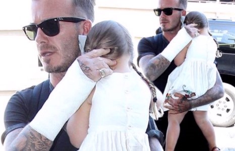 Дэвид Бэкхем осолджээ