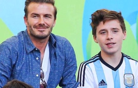 Беххэм хүүтэйгээ осолджээ