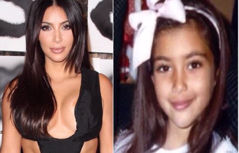 Ким Кардашианы 7 настай байсан үеийн зураг дэлгэгджээ