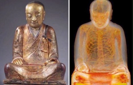 1000 жилийн настай бурханыг томографаар харжээ