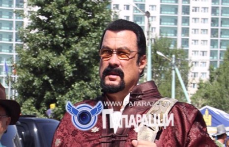 Стивен Сигал болон түүний хүү хоёр