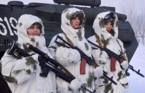 Казакын дайчин бүсгүйчүүд