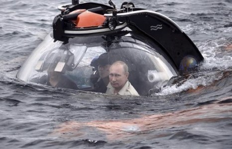 В.Путин Хар тингэсийн гүн рүү шумбажээ