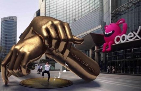 “Gangnam Style” дуунд зориулсан хөшөө сүндэрлэнэ