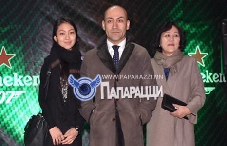 М.Оргилын гэр бүл