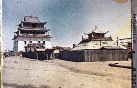 1909-онд францын зурагчин Канны авсан Монголчуудын аж амьдралын зурагнууд