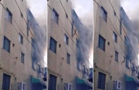 Дөрвөн давхарын цонхоор шидэж гурван хүүхдээ галаас аварчээ 