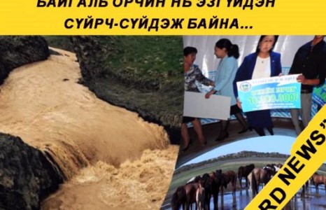 Сайд нь Цүнх тарааж явахад Байгаль орчин нь эзгүйдэн Сүйрч Сүйдэж...