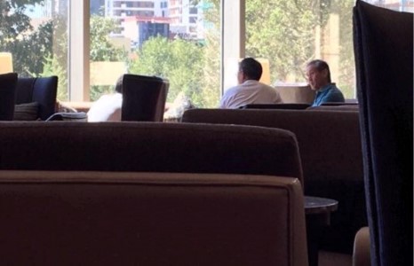 Н.Энхбаяр хүүгийн хамт Шангриллад ГХ-ийн сайд Ц.Мөнх-Оргилтой уулзлаа