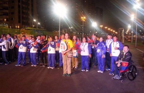 Монголын Паралимпийн тамирчид Риогийн тэнгэрт тугаа өргөлөө  