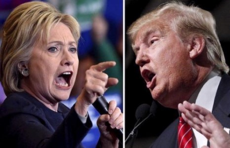 Хиллари vs Трампын халз мэтгэлцээн
