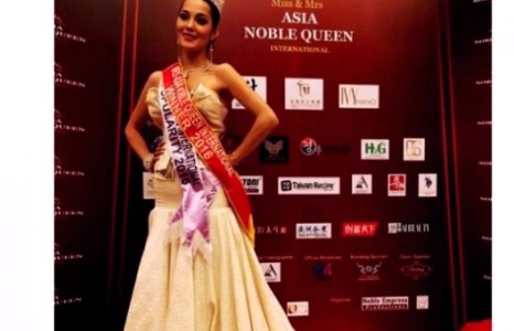 С.Сарнай “Miss & Mrs Asia Noble Queen International”-ийн тэргүүн титэм хүртлээ