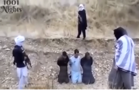 Барьцаалагдсан хүн цаазын өмнө Талибаны дайчны бууг булаан өөрсдийг нь хөнөөсөн бичлэг