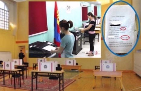 Дүүргийн сонгуулиар хэрэгжүүлсэн  “хар” технологи