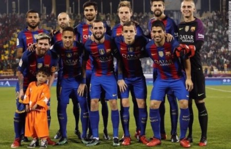 Месси “уутан өмсгөл”-тэй хүүтэй уулзжээ