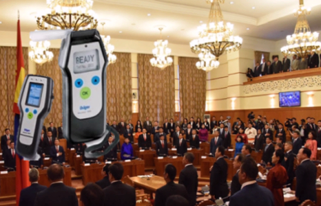 УИХ-ын гишүүдийг хууль батлахаас нь өмнө үлээлгэж, согтолтын зэргийг тогтоодог больё