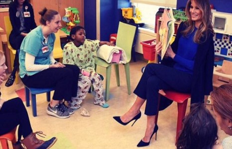 АНУ-гийн тэргүүн хатагтай үлгэр уншив 