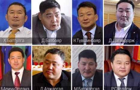 Ардчилсан намын бөхчүүд