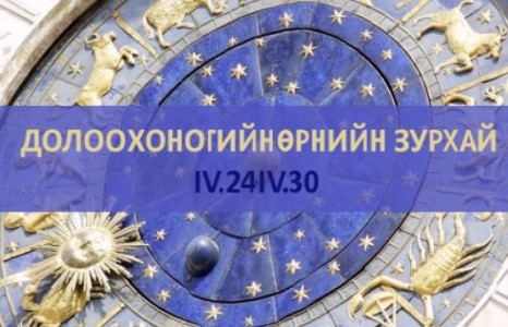 Долоо хоногийн өрнийн зурхай