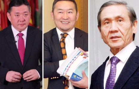 Монгол Улсын тав дахь Ерөнхийлөгчид нэр дэвшигчид тодорлоо