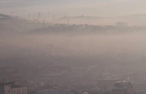 Улаанбаатар хот бүхэлдээ утаатай байна