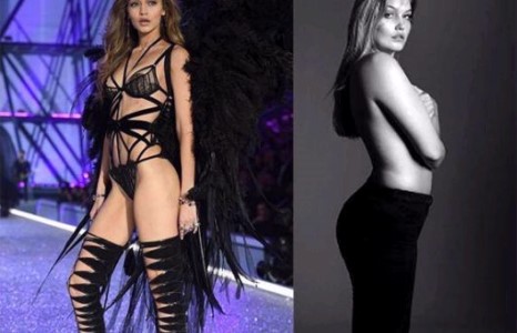 Цахим сүлжээнд Жижи Хадидын “ихэр” олджээ