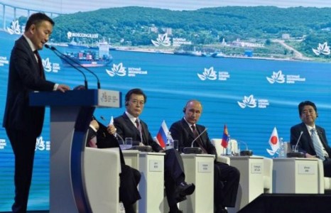 Монгол Улсын Ерөнхийлөгч Х.Баттулга Дорнын эдийн засгийн III чуулга уулзалтын өргөтгөсөн хуралдаанд үг хэллээ