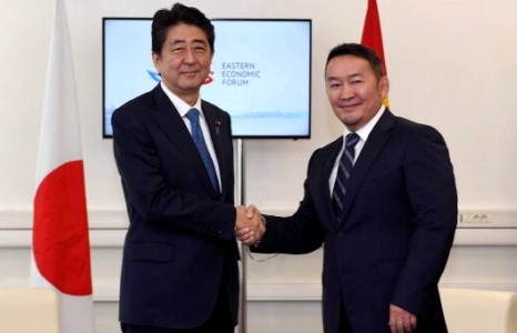 Ш.Абэ: Монголд 850 сая ам.долларын зээл олгоно