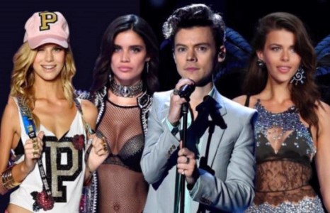 Харри Стайлс Victoria”s secret шоуны тайзнаа 3 хуучин найз охиныхоо хамт дууллаа