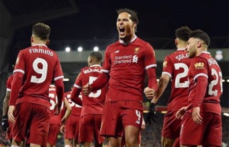 Ван Дайк ”Ливерпүүл” дэхь анхны тоглолтондоо хожлын гоол оруулав